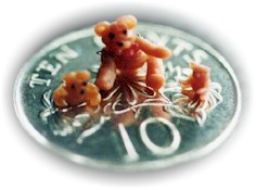 Three Bears on a Coin