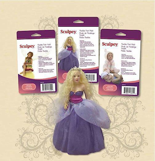 The polymer clay shop, Sculpey Push Molds